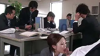 Japanese beautiful brunette Iroha Kawashima gets a hard dicks and enjoys it uncensored.