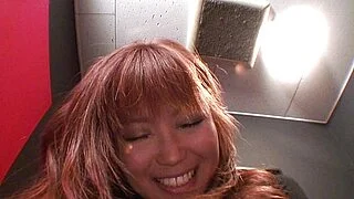 Brunette Asian whore showing off her sweet wet cunt