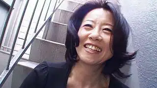 Asian brunette Junko Sakashita got so excited by a guy that she showed her boobs on the street