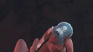 Genshin Impact Hentai - Eula Handjob And Fucked - Japanese Asian Manga Anime Game Porn