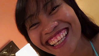 Sexy asian girl i just met loves getting fucked in the hotel
