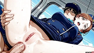 Hentai - Colección de imágenes de la azafata Sheila - Animación de vídeo - Pornografía japonesa asiática de manga, anime y videojuegos